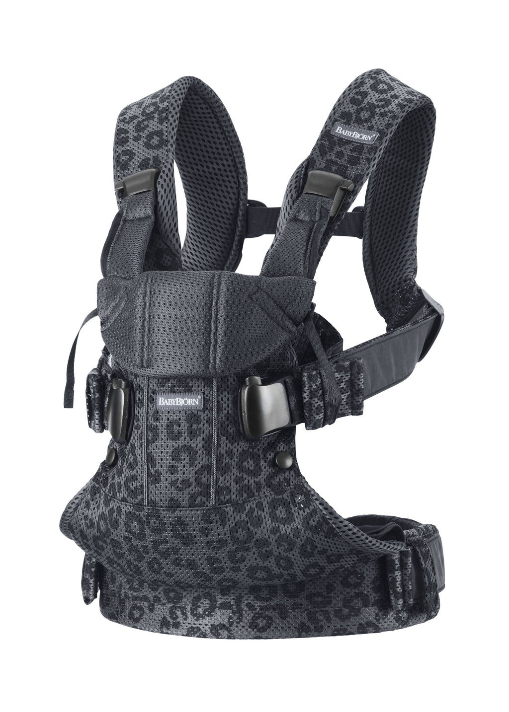 BABYBJÖRN Baby Carrier One Air - 3D MESH - Anthracite/Leopard