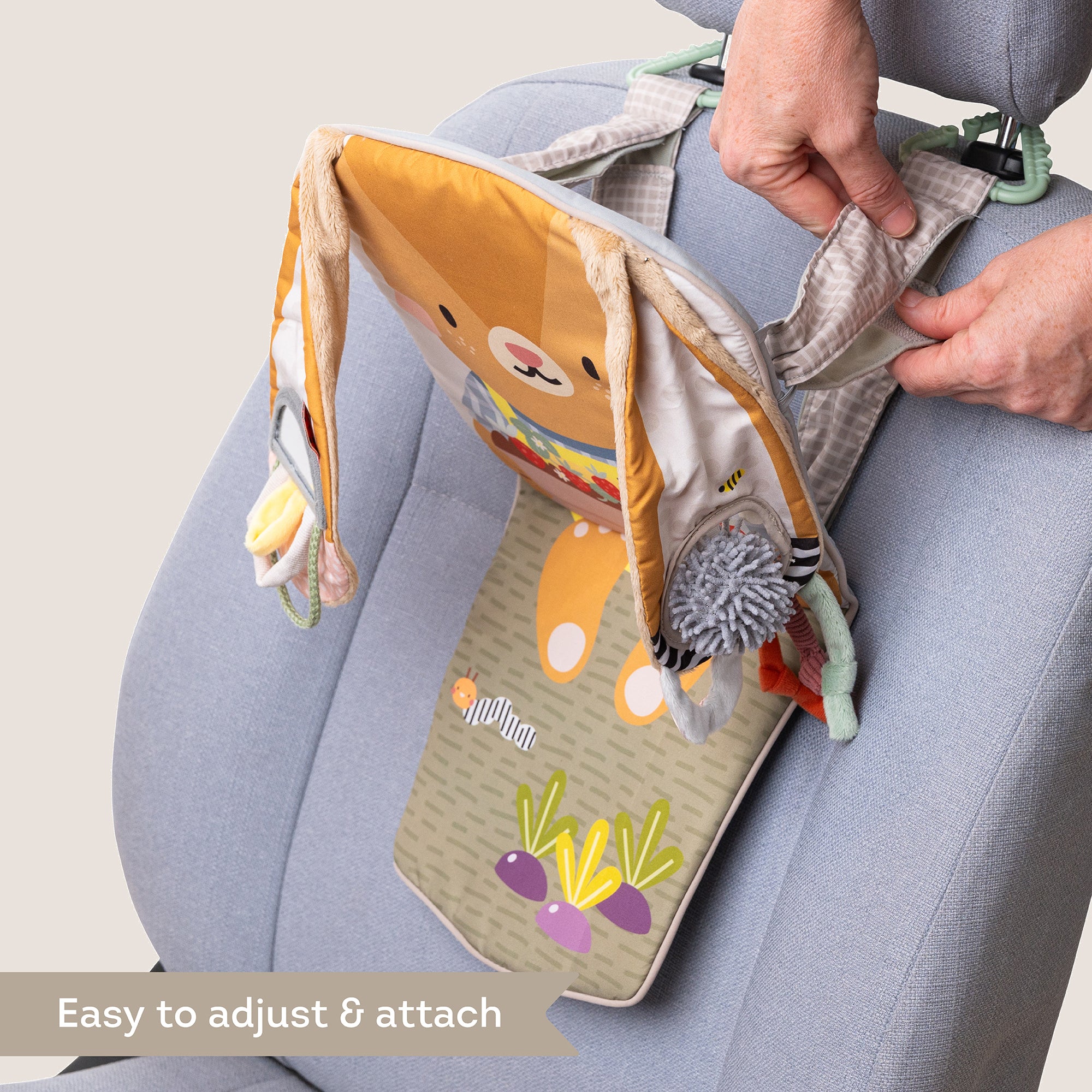 Bunny Play & Kick Car Toy