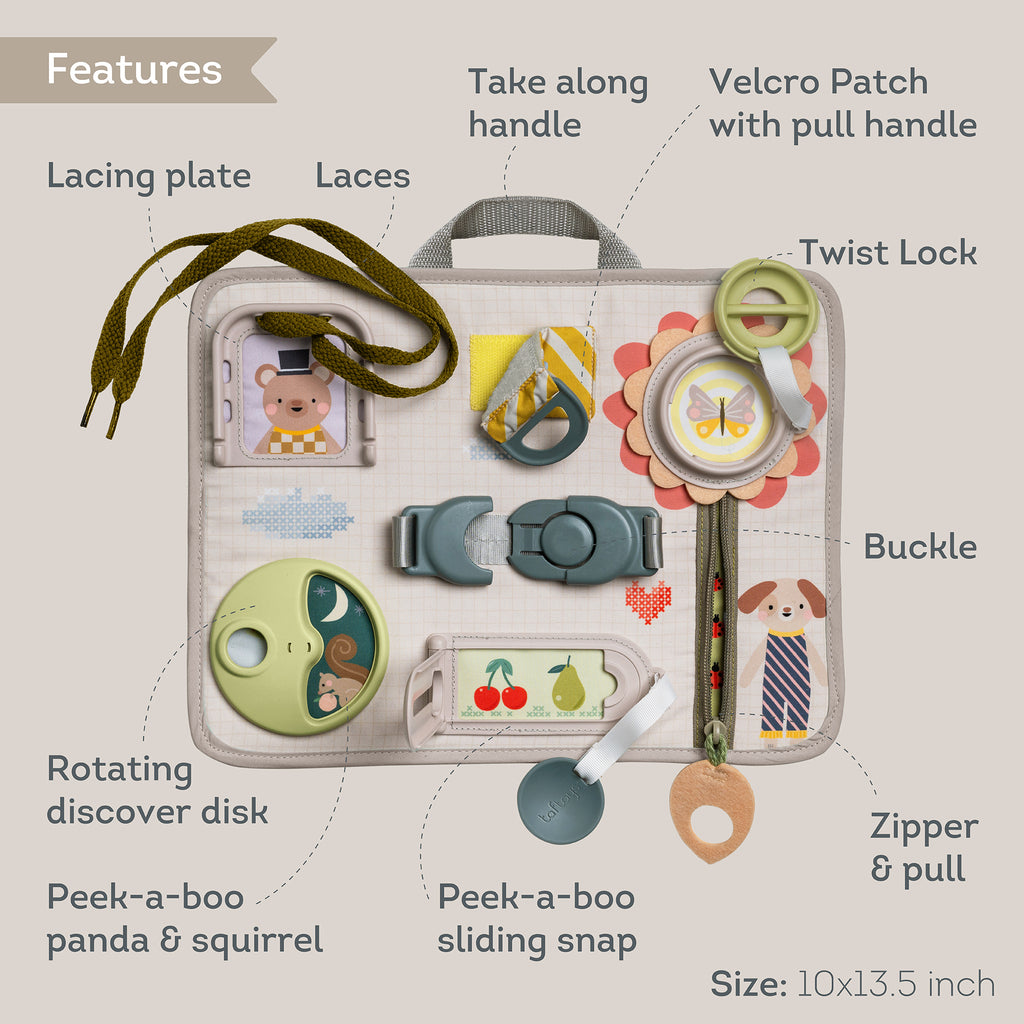 Snap’n Learn Activity Busy Board  18+ Months