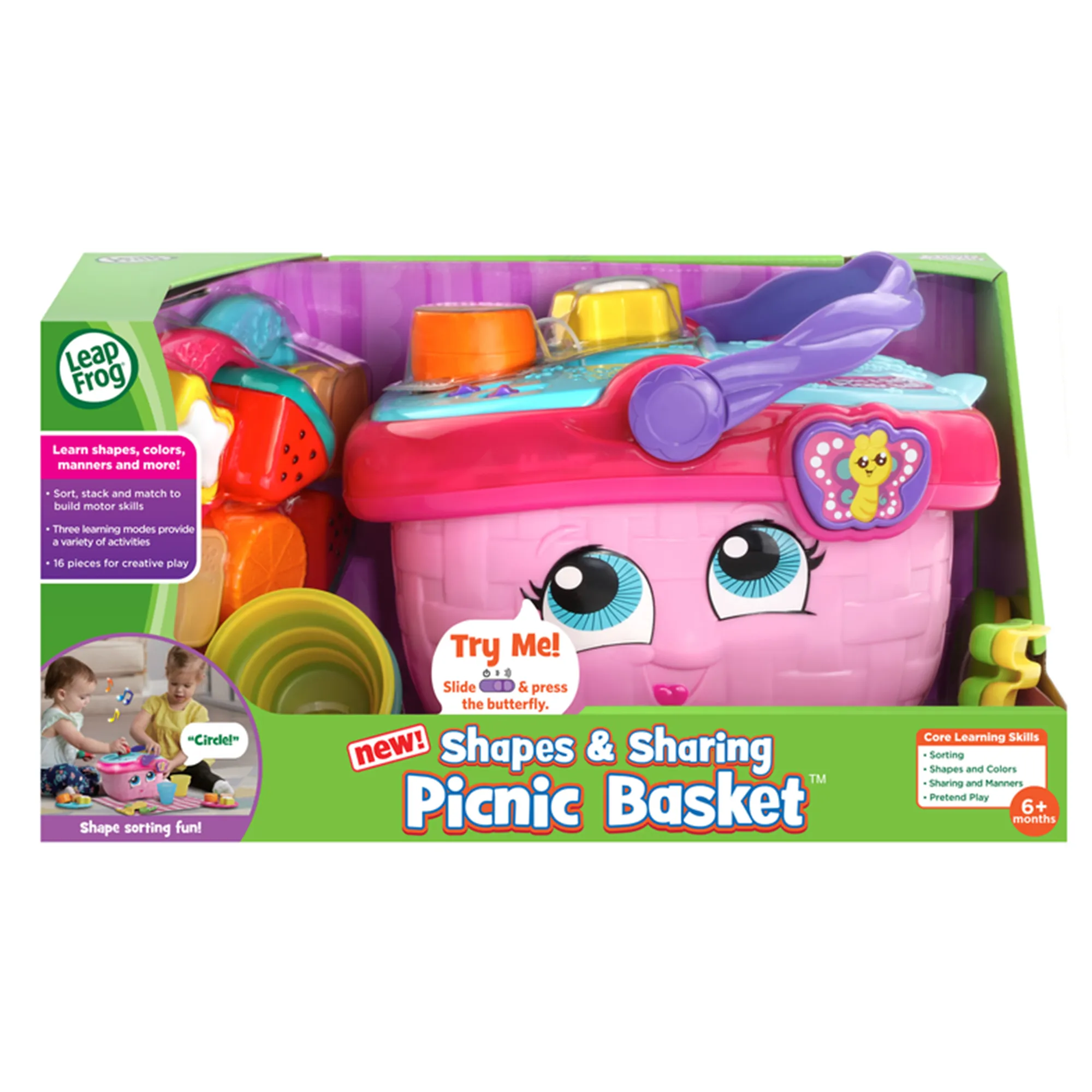 Shapes & Sharing Picnic Basket - 12M +