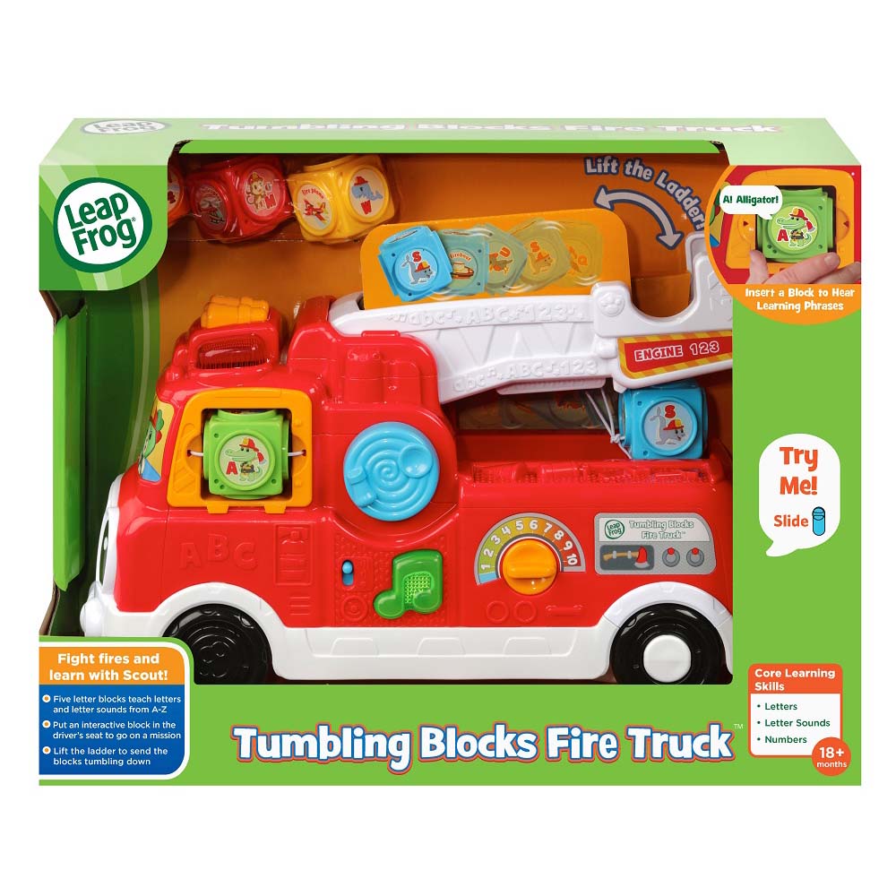 Tumbling Blocks Fire Engine - 18m +
