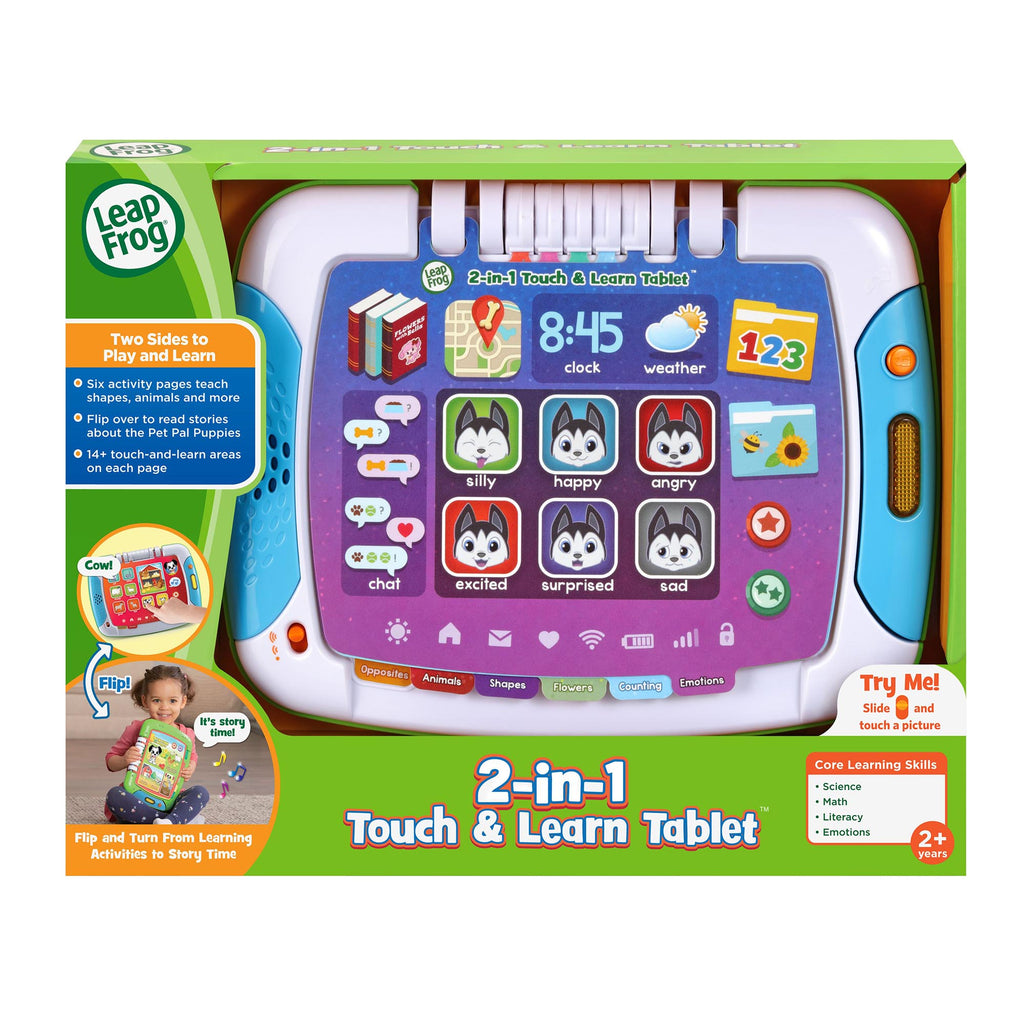 Leap Frog 2-in-1 Touch & Learn Tablet (Arabic Edition)
