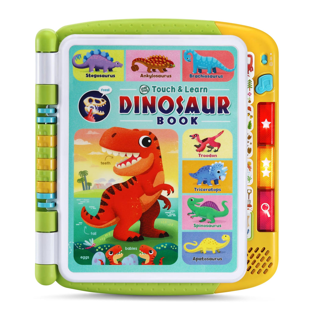 Touch & Learn Dinosaur Book (LFUK – ARAB Edition) - 24m+