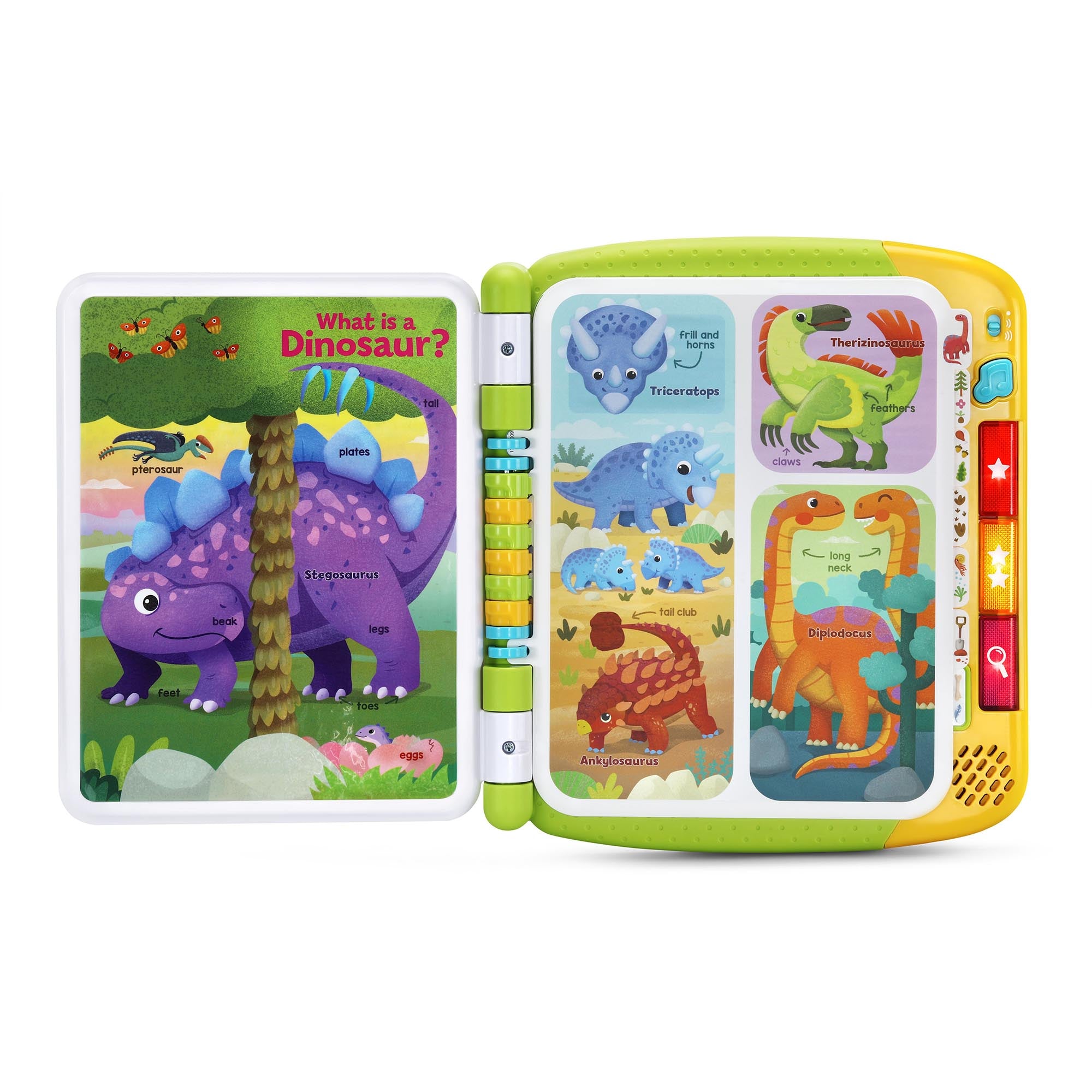 Touch & Learn Dinosaur Book (LFUK – ARAB Edition) - 24m+