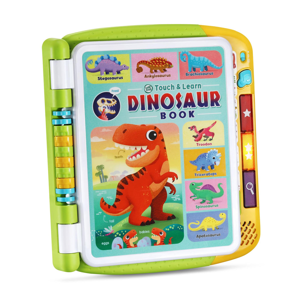 Touch & Learn Dinosaur Book (LFUK – ARAB Edition) - 24m+