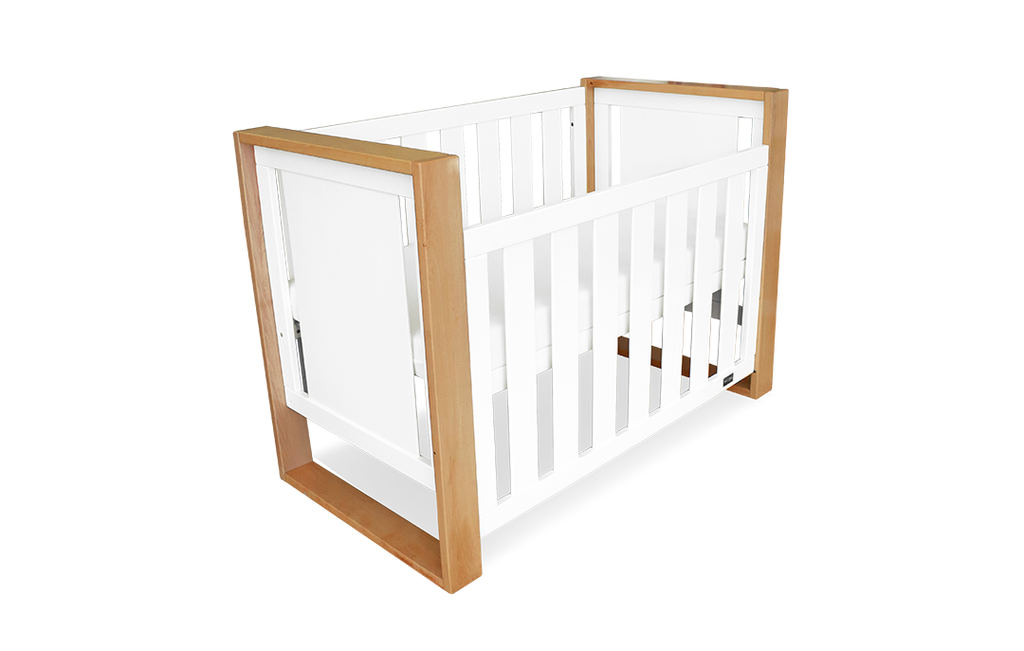 BABYHOOD Kaylula Malika Cot - Natural/White