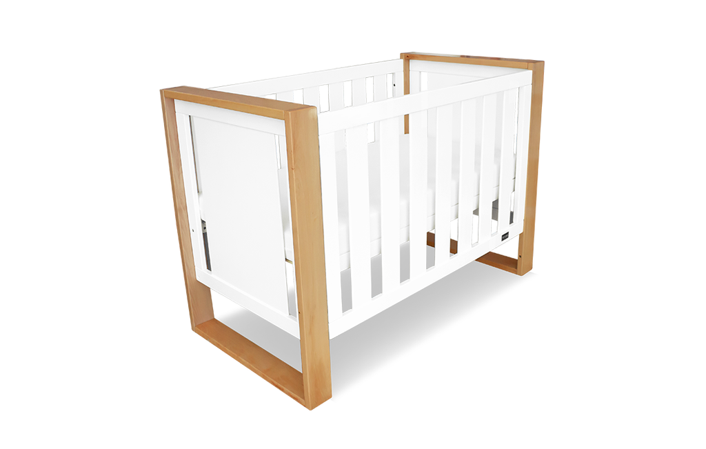 BABYHOOD Kaylula Malika Cot - Natural/White