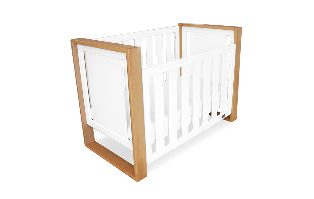 BABYHOOD Kaylula Malika Cot - Natural/White
