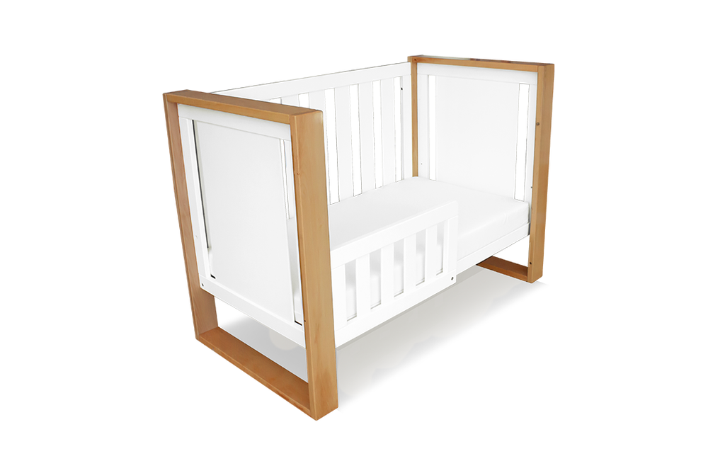 BABYHOOD Kaylula Malika Cot - Natural/White