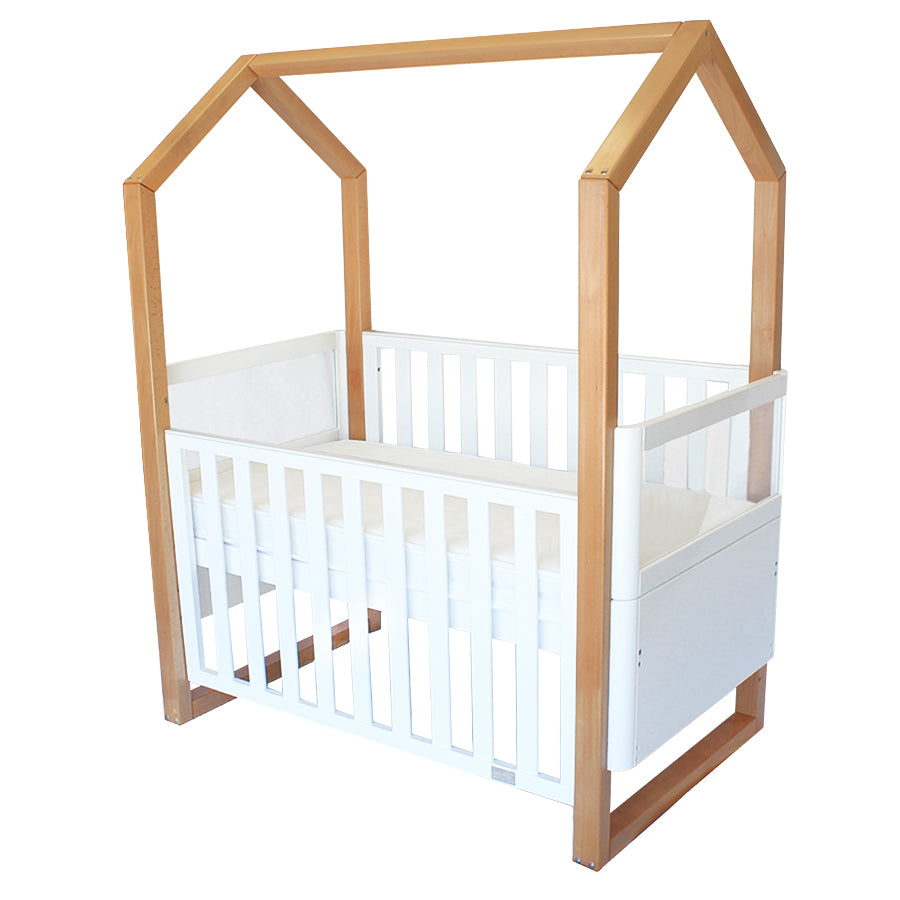 BABYHOOD Kaylula Mila Cot - Beech/White
