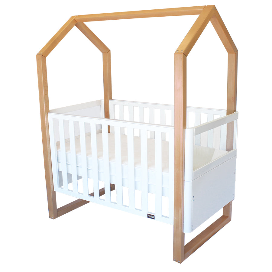 BABYHOOD Kaylula Mila Cot - Beech/White
