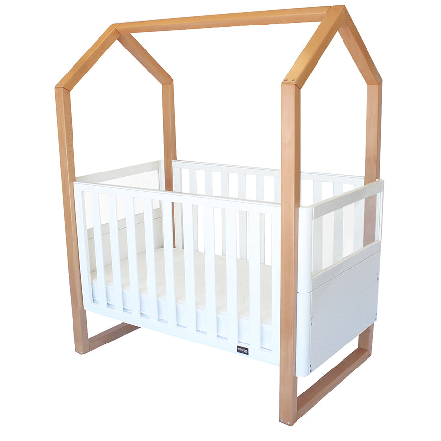 BABYHOOD Kaylula Mila Cot - Beech/White