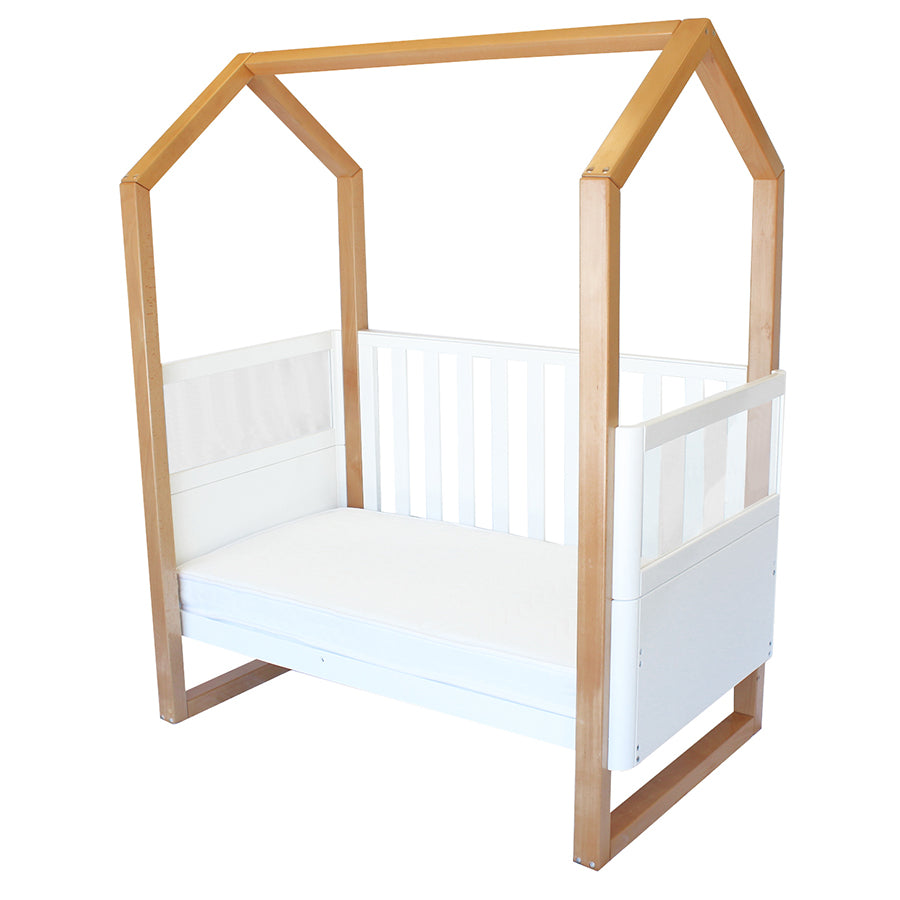BABYHOOD Kaylula Mila Cot - Beech/White