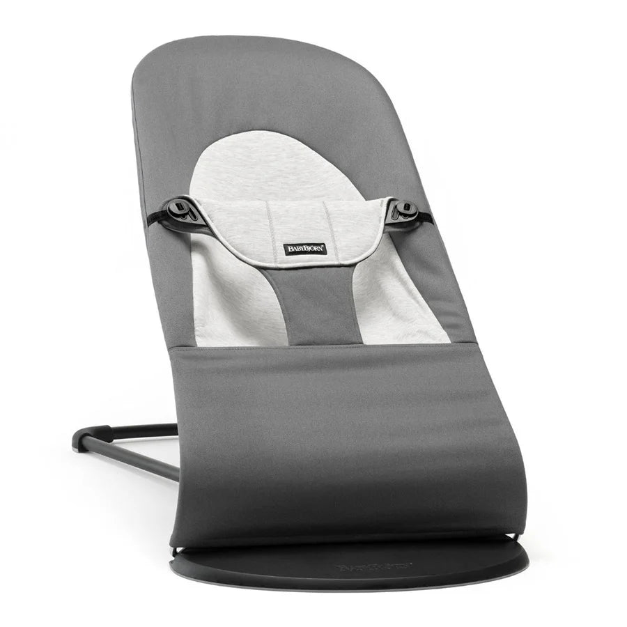 BabyBjörn Balance Soft Bouncer – Woven/Jersey Dark Grey