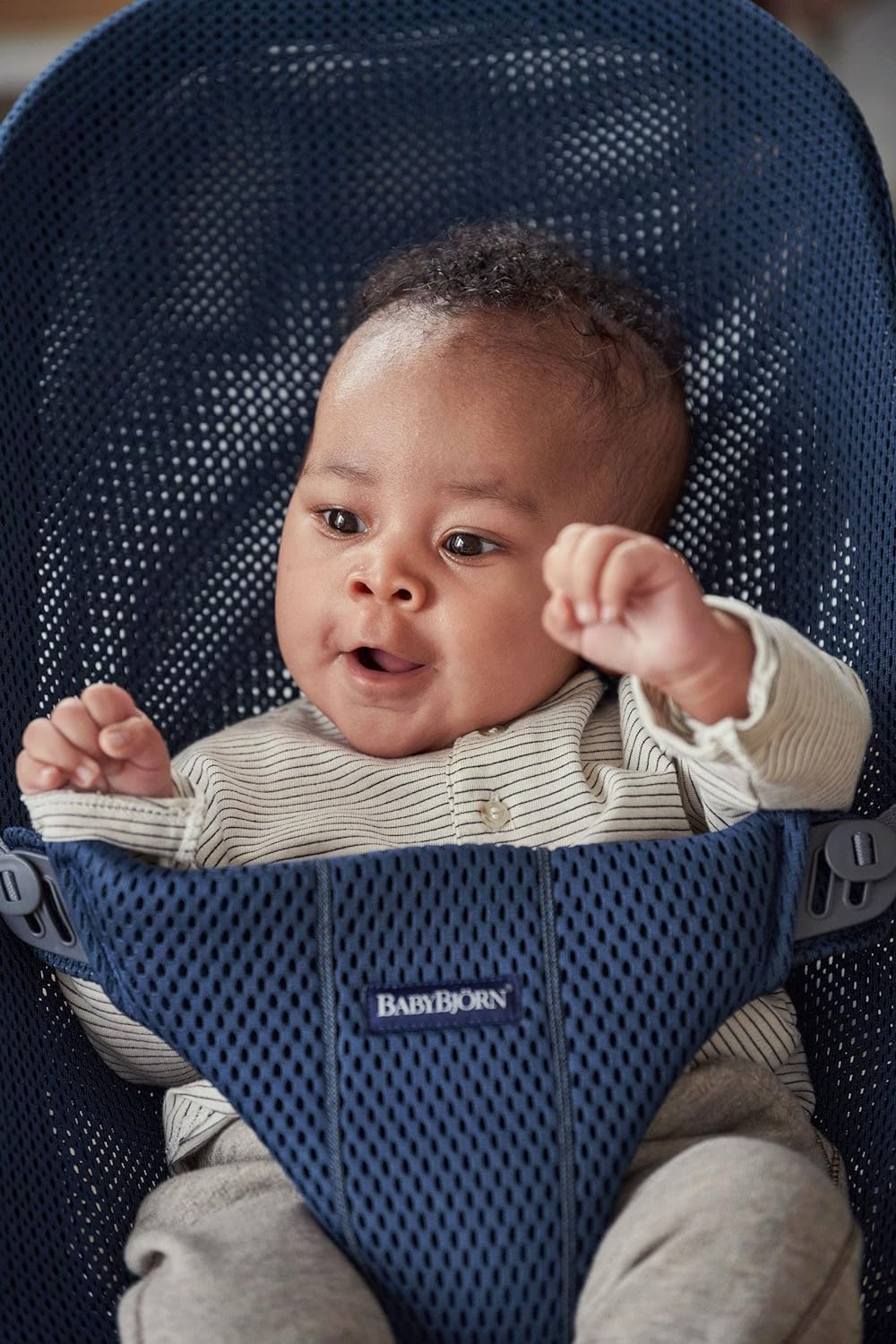 BabyBjörn Bouncer Bliss – Navy Blue Mesh