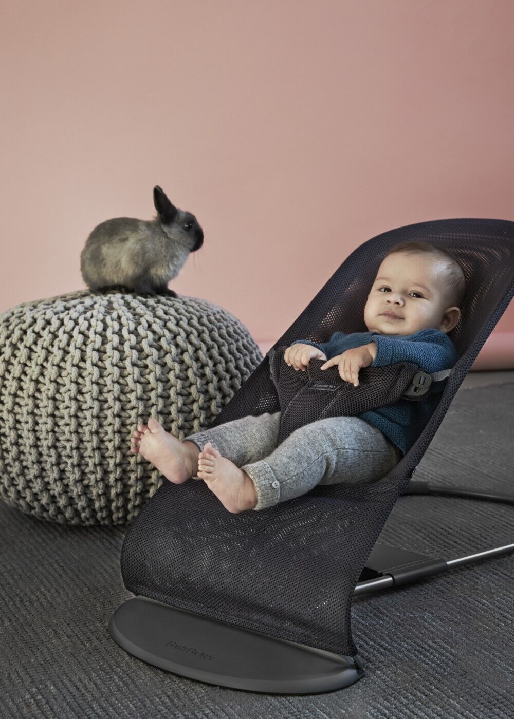 BabyBjörn Bouncer Bliss – Anthracite Mesh