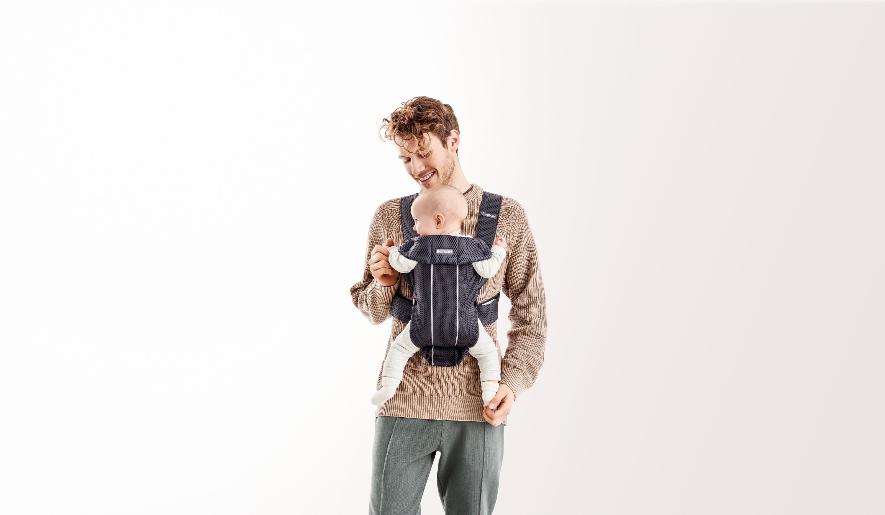 BABYBJÖRN Baby Carrier Mini - Anthracite - 3D Mesh