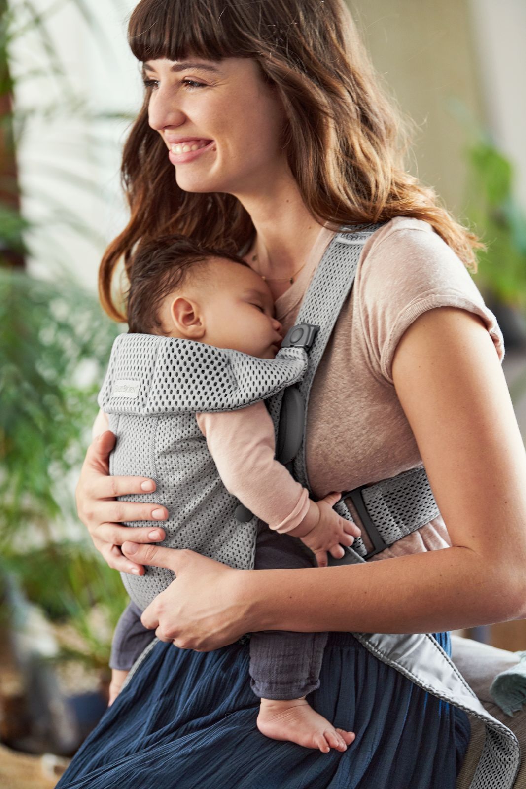 BABYBJÖRN Baby Carrier Mini - Gray - 3D Mesh