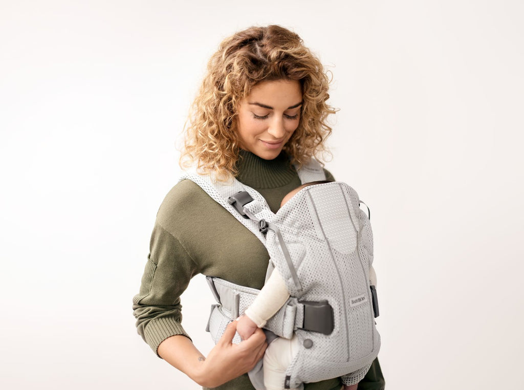 BABYBJÖRN Baby Carrier One Air - Silver 3D