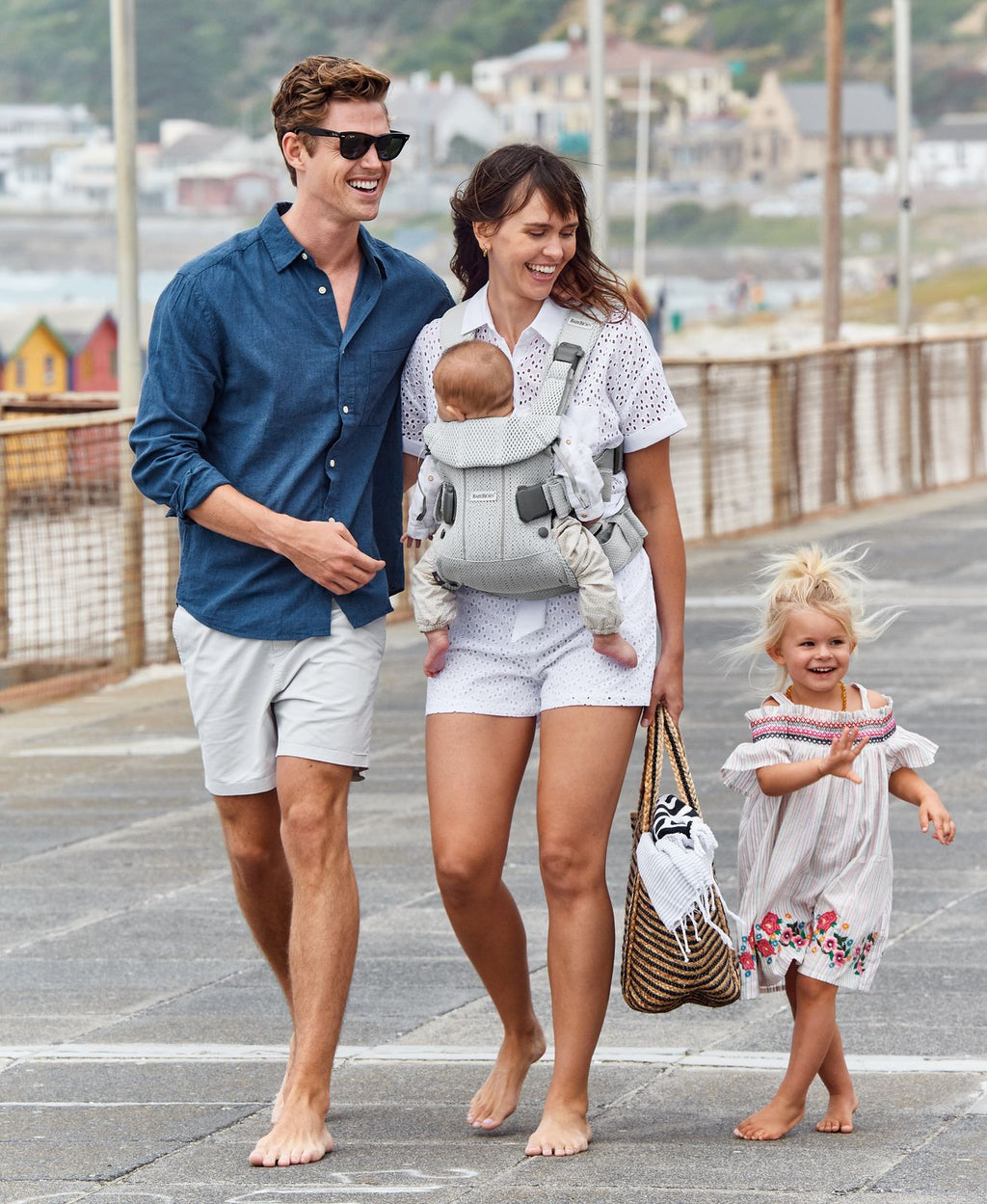 BABYBJÖRN Baby Carrier One Air - Silver 3D