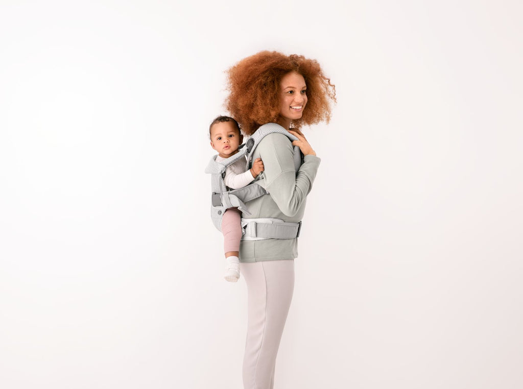 BABYBJÖRN Baby Carrier One Air - Silver 3D