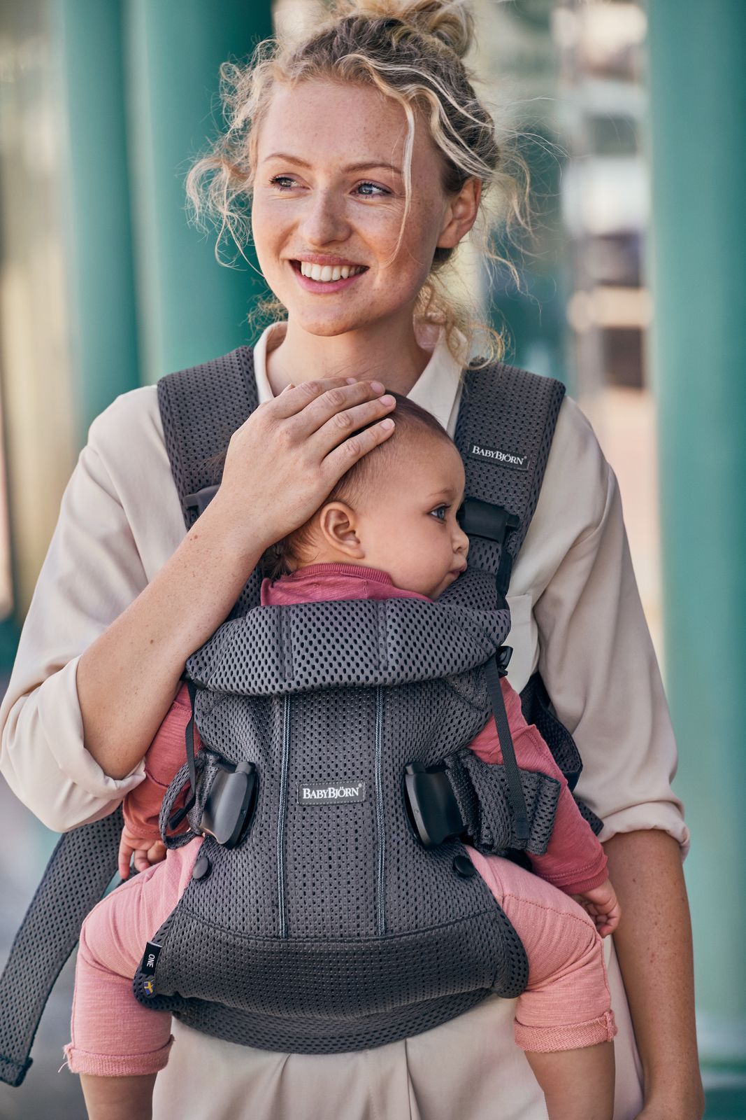 BABYBJÖRN Baby Carrier One Air - Anthracite, 3D Mesh