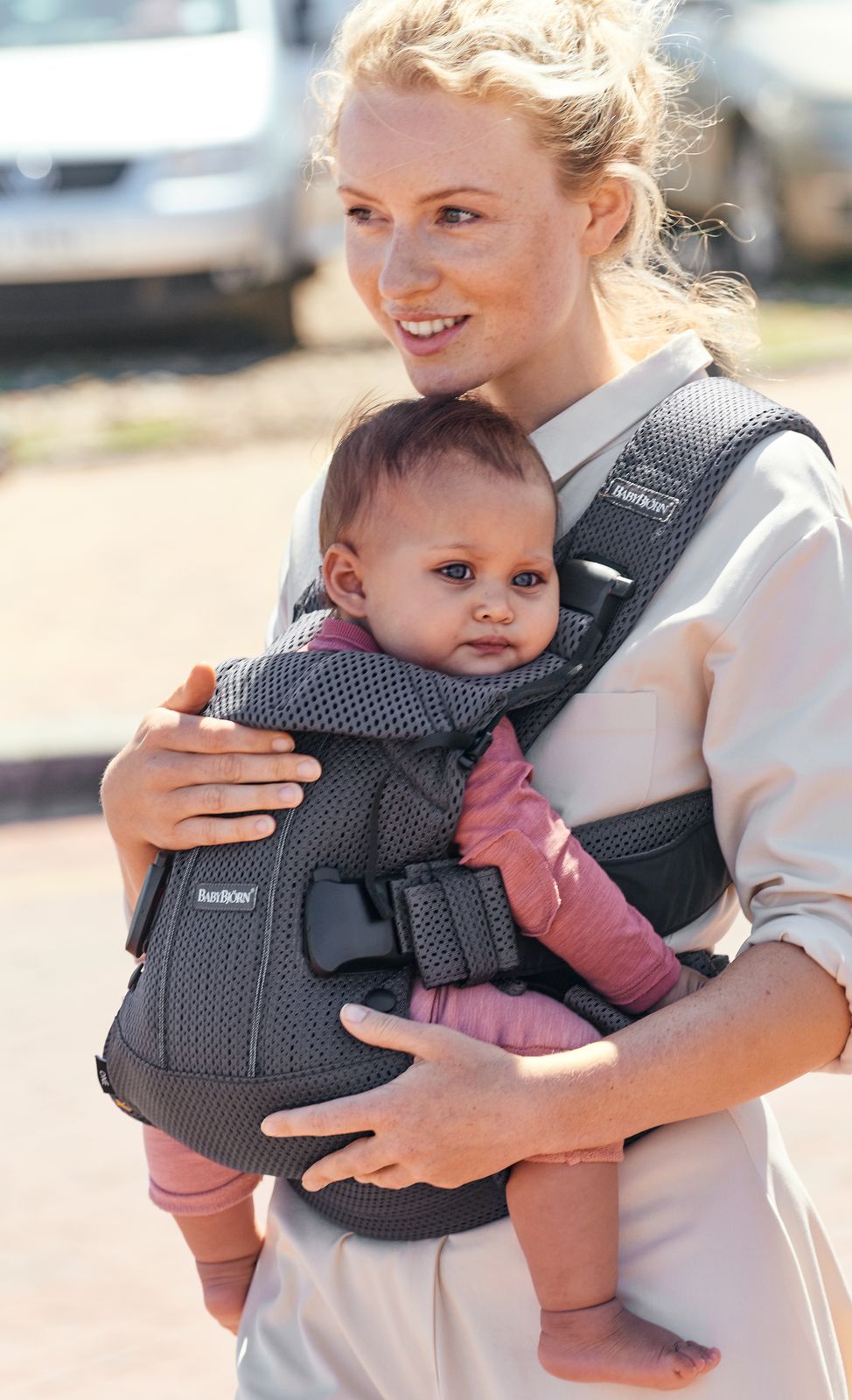 BABYBJÖRN Baby Carrier One Air - Anthracite, 3D Mesh
