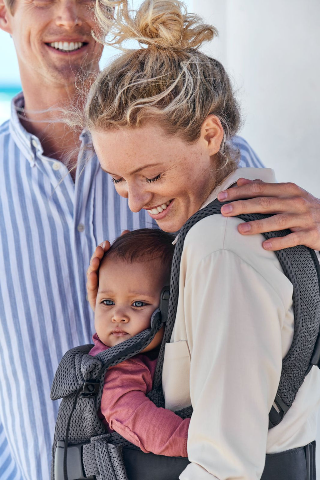 BABYBJÖRN Baby Carrier One Air - Anthracite, 3D Mesh