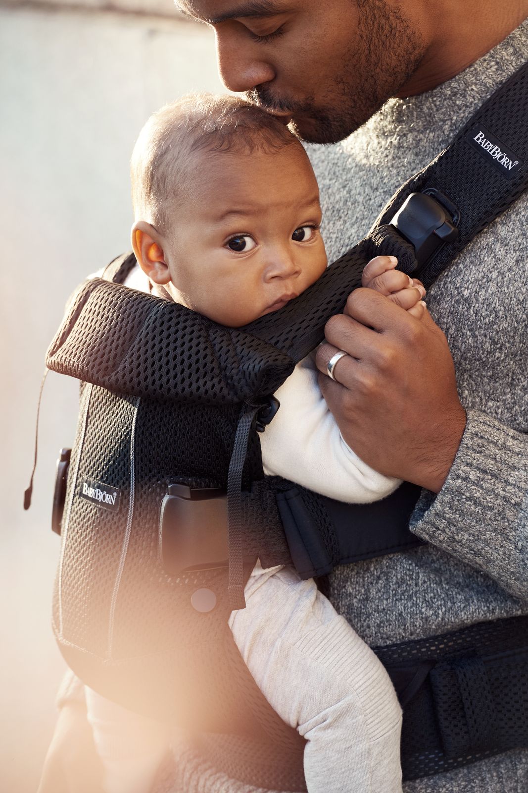 BABYBJÖRN Baby Carrier One Air - Black - 3D Mesh