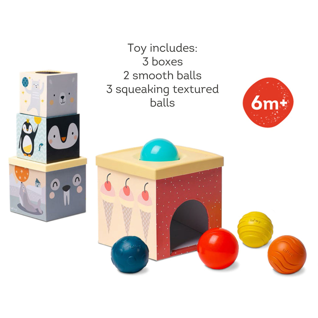 North Pole Ball Drop Stacker 6+ M