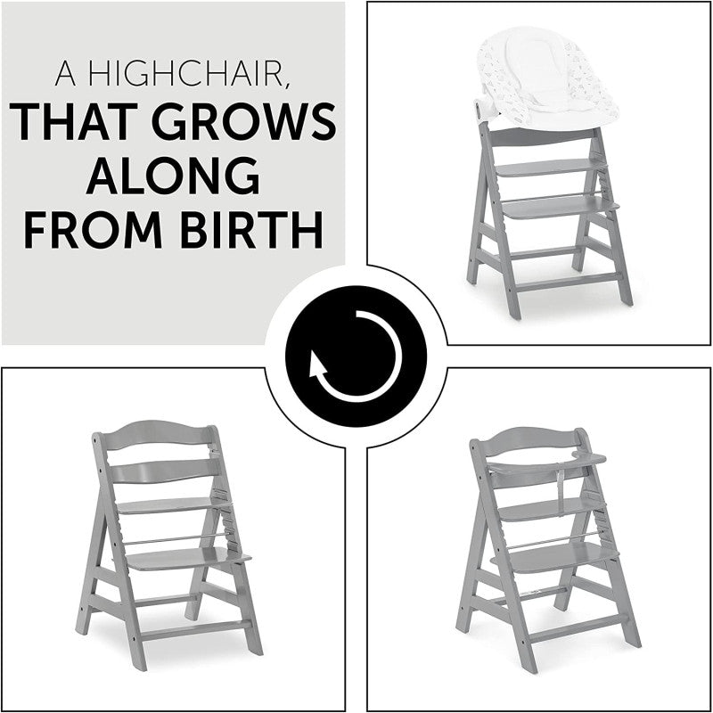 Hauck - high chairs Alpha+ ( Gray )