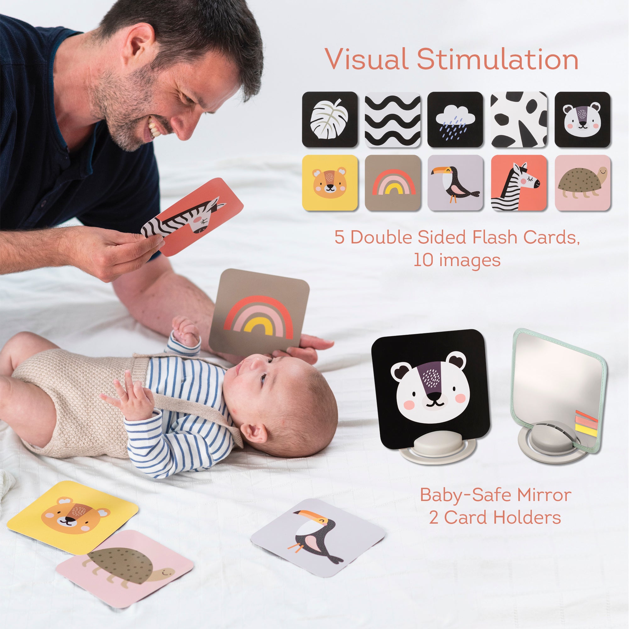 Hello Baby Newborn Developmental Toy Kit – 12 Pieces