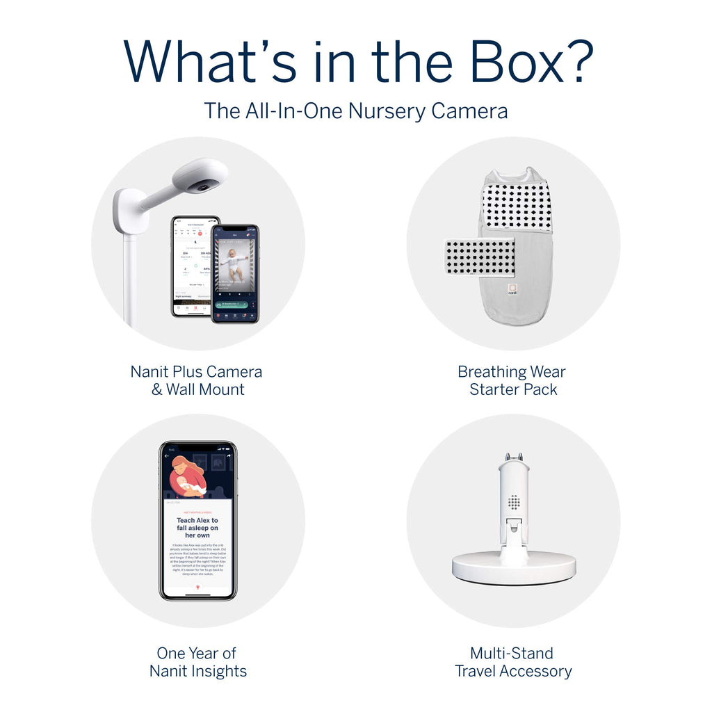 Nanit Pro Complete Monitor System with Breathing Motion