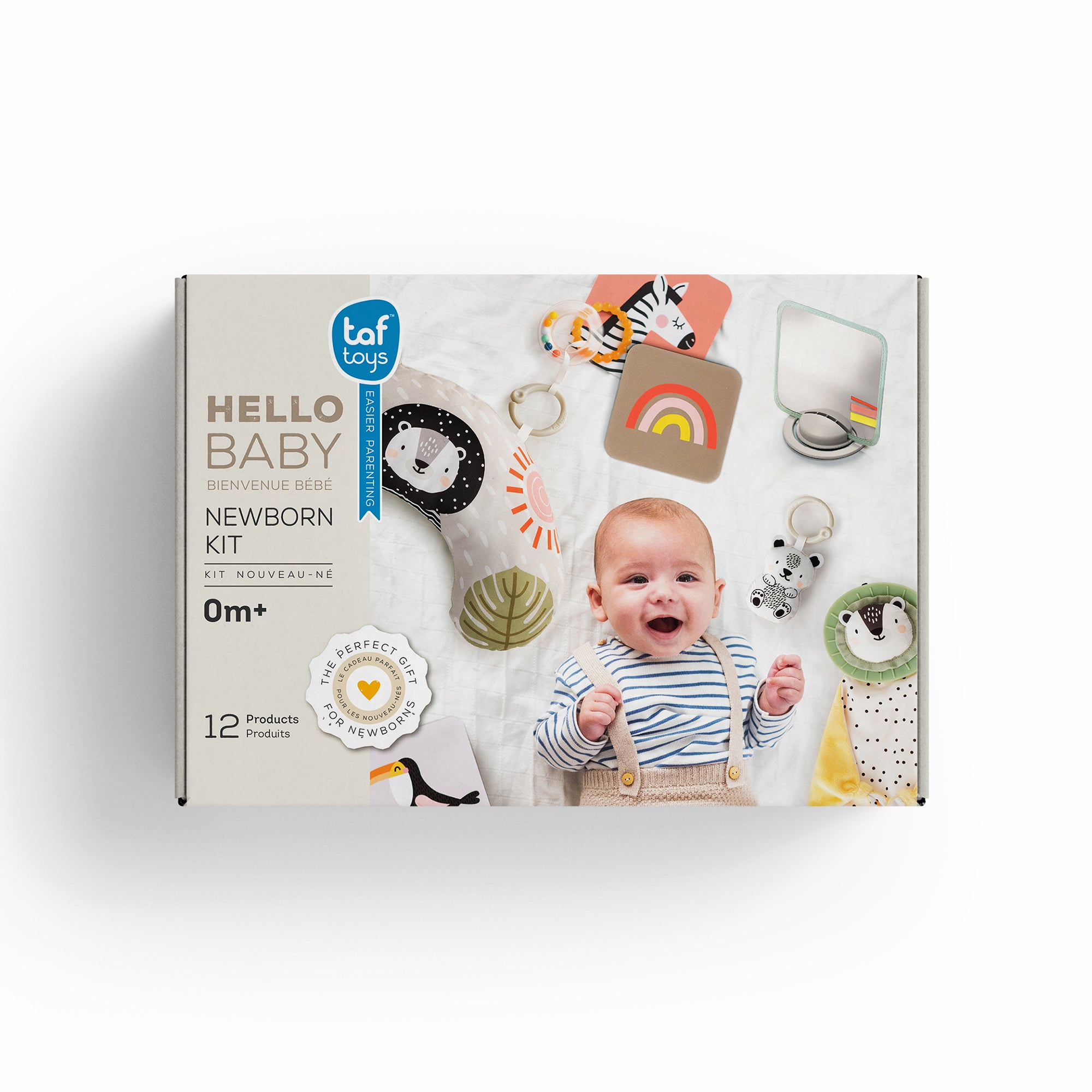 Hello Baby Newborn Developmental Toy Kit – 12 Pieces