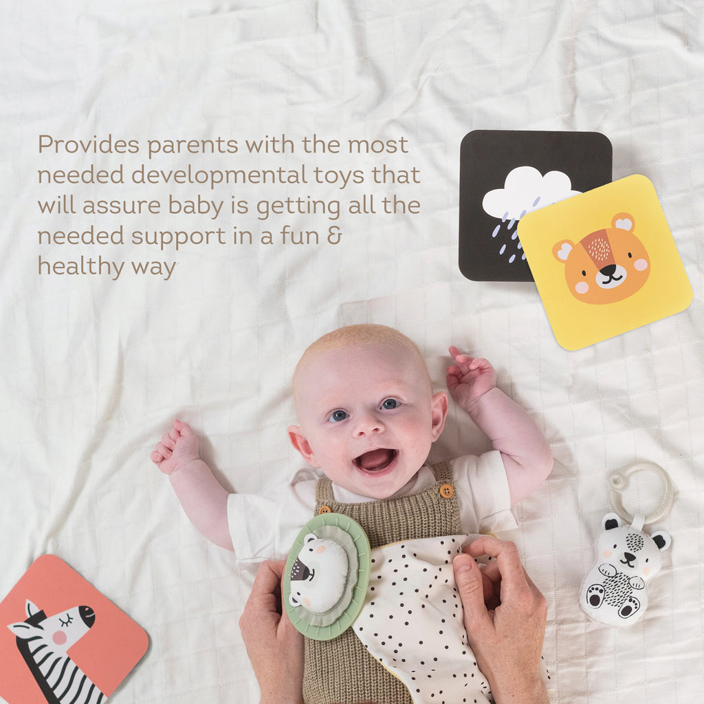 Hello Baby Newborn Developmental Toy Kit – 12 Pieces