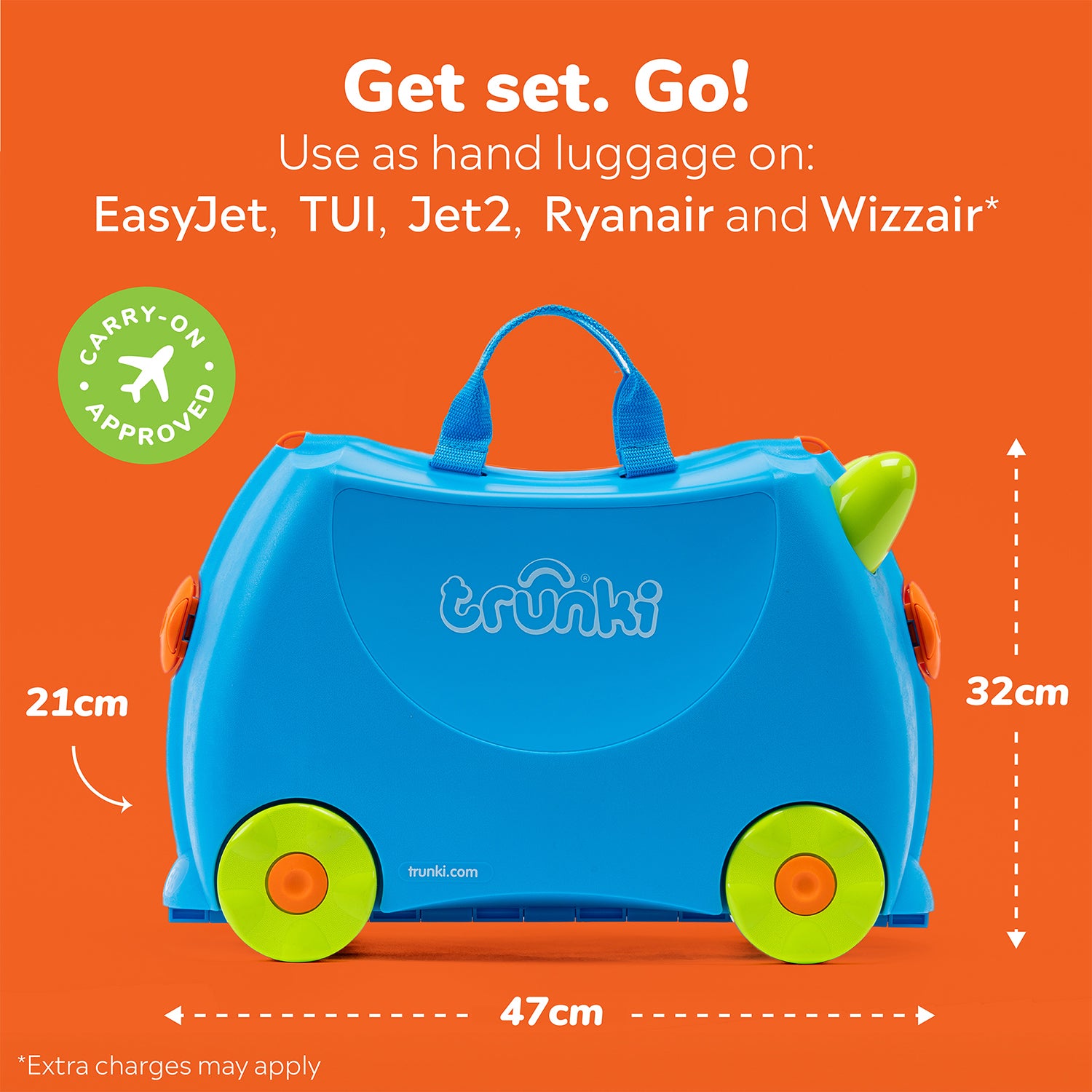 Trunki -  Una Unicorn (Teal)