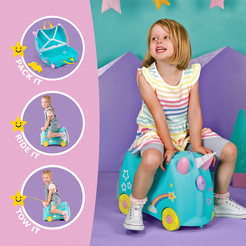 Trunki -Una Unicorn - Teal