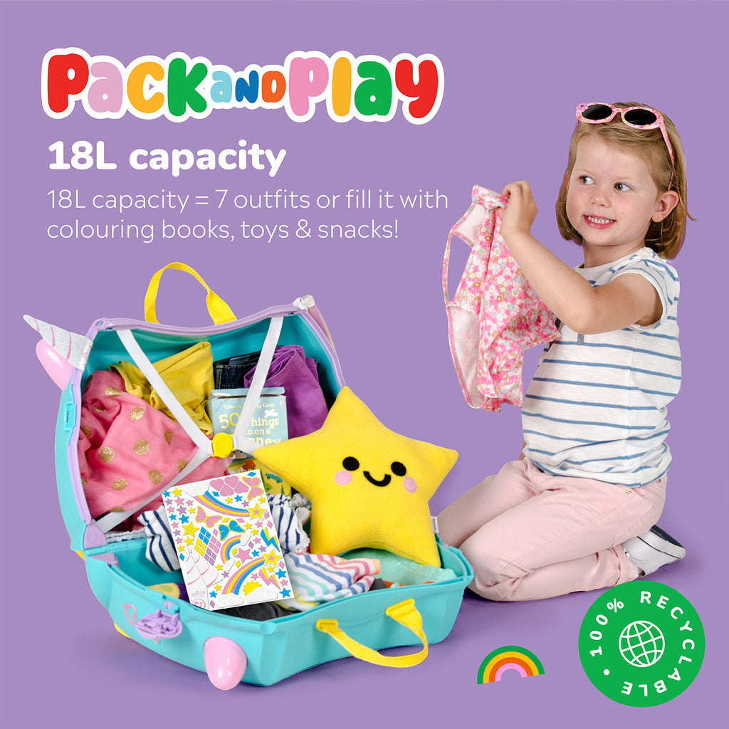 Trunki -Una Unicorn - Teal