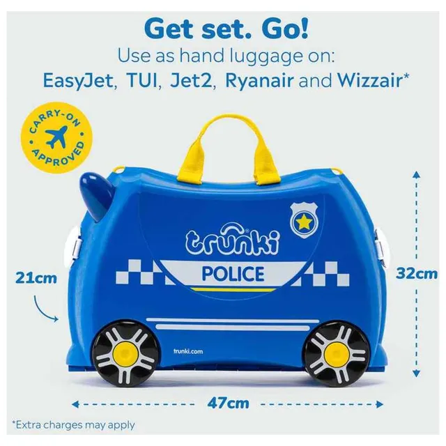 Trunki -  Percy The Policecar