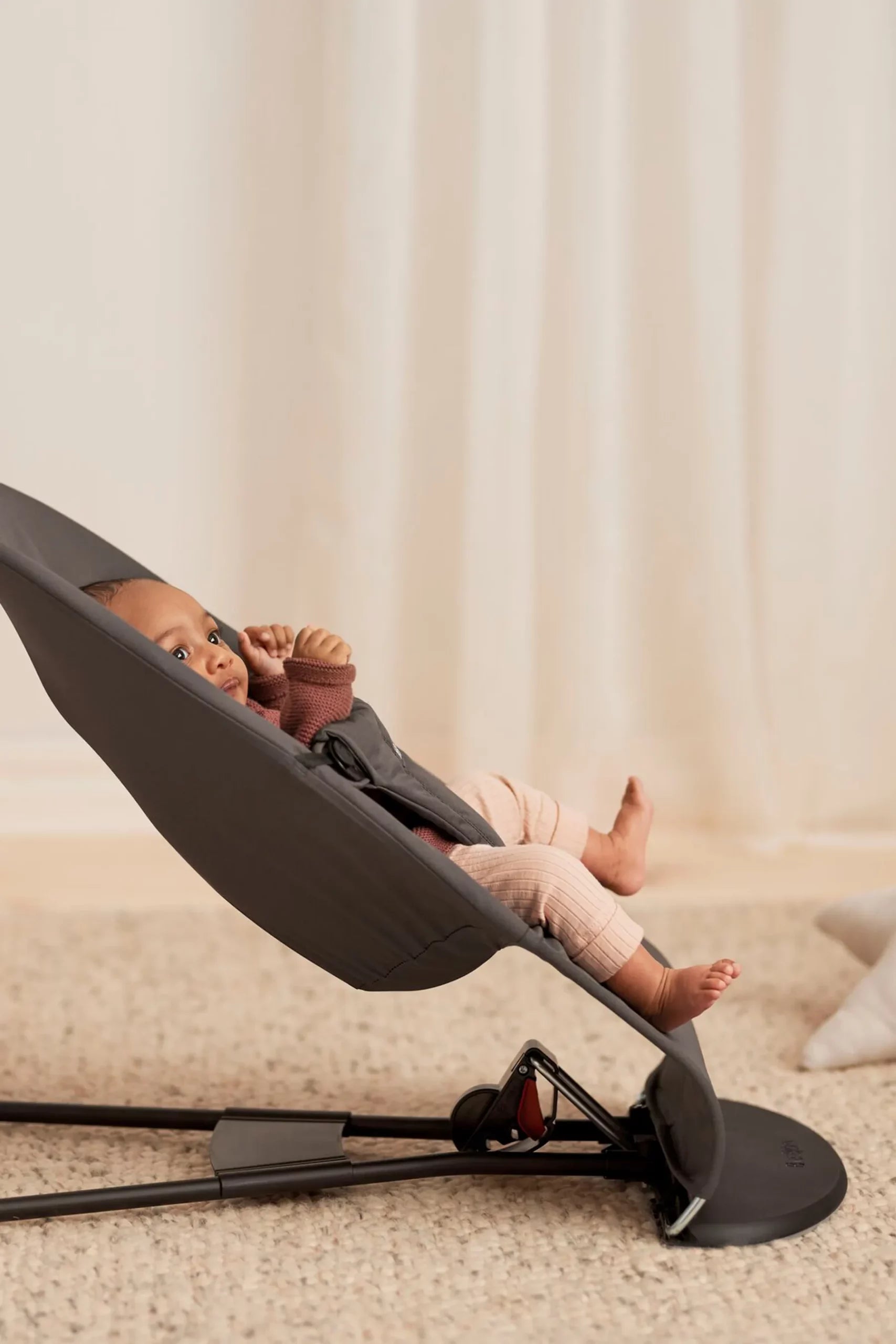 BabyBjörn Bouncer Balance Soft – Dark Grey (Woven/Jersey)