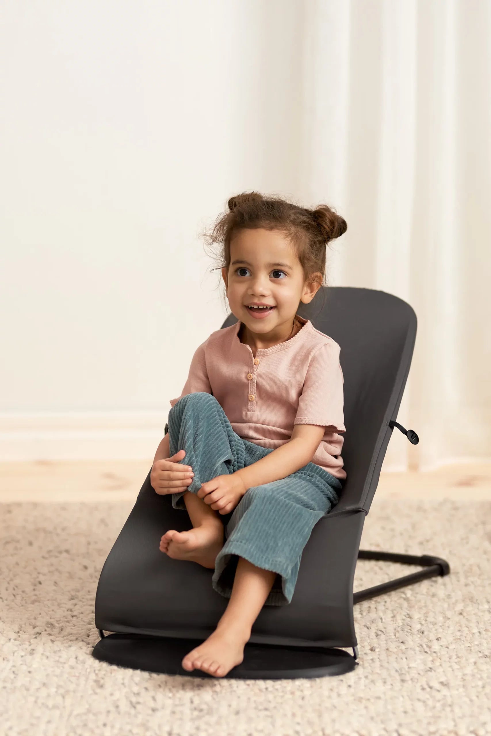 BabyBjörn Bouncer Balance Soft – Dark Grey (Woven/Jersey)