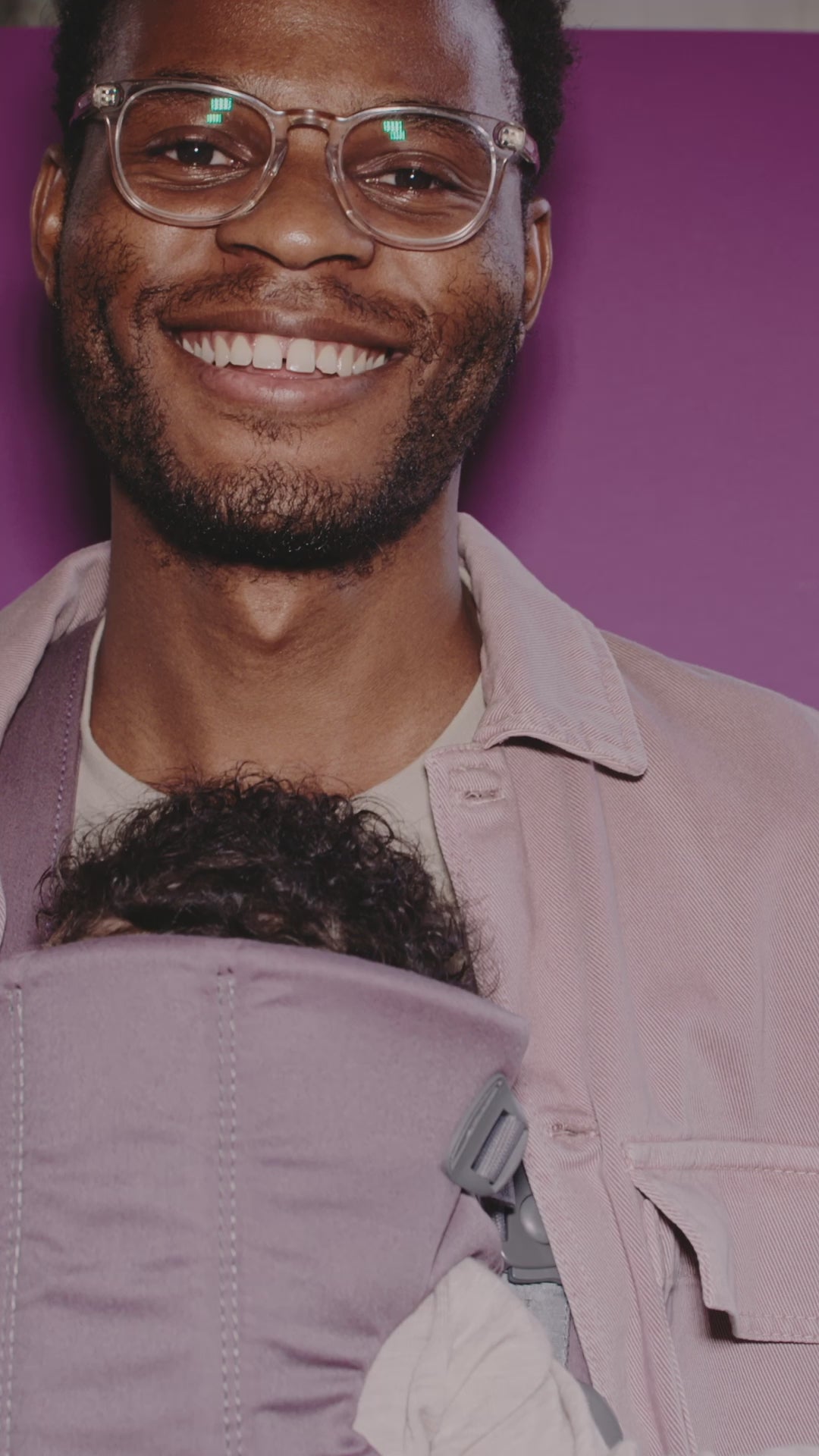 BABYBJÖRN Baby Carrier Mini - 3D Mesh - Dark Purple